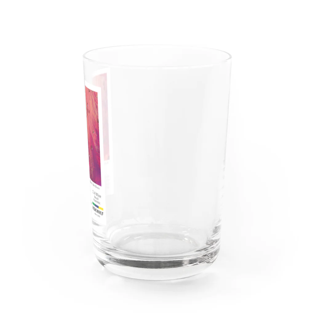 コーヒーのパッケージラベルシリーズのブラジル イパネマ Wine Water Glass :right