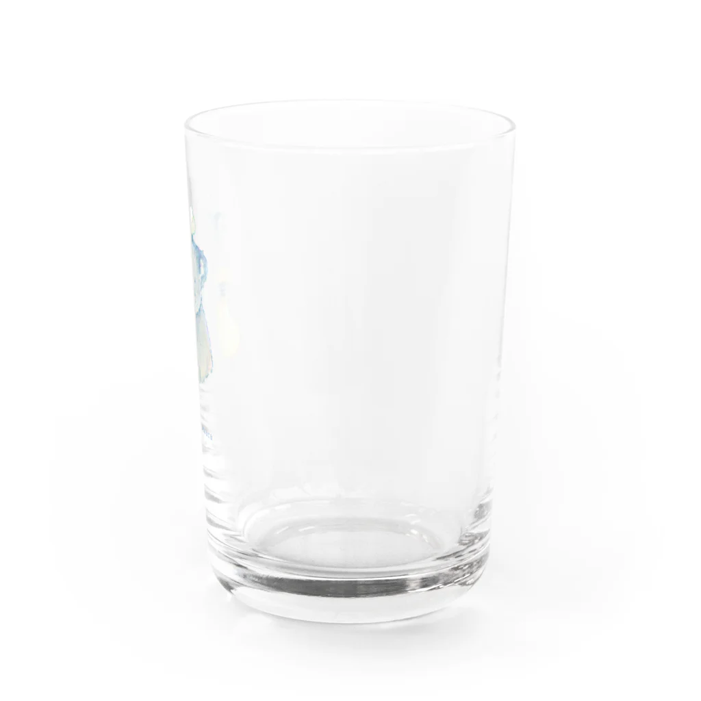harappecoの生地のチェックするコアラ Water Glass :right