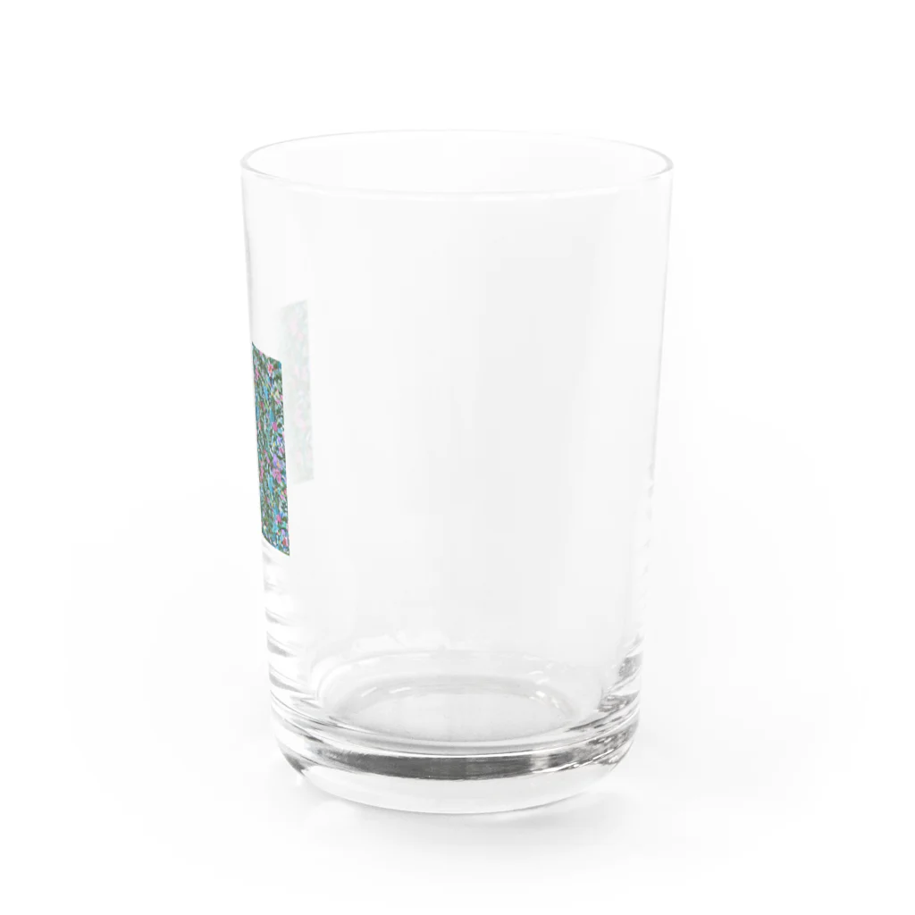 okura-hのおばあちゃんの柄シャツ Water Glass :right