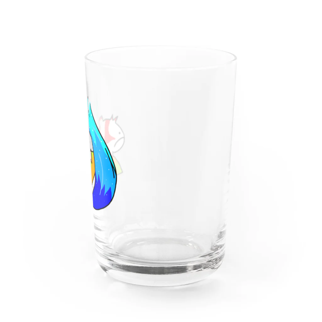 r0no527のサーフカエルアンコウ Water Glass :right