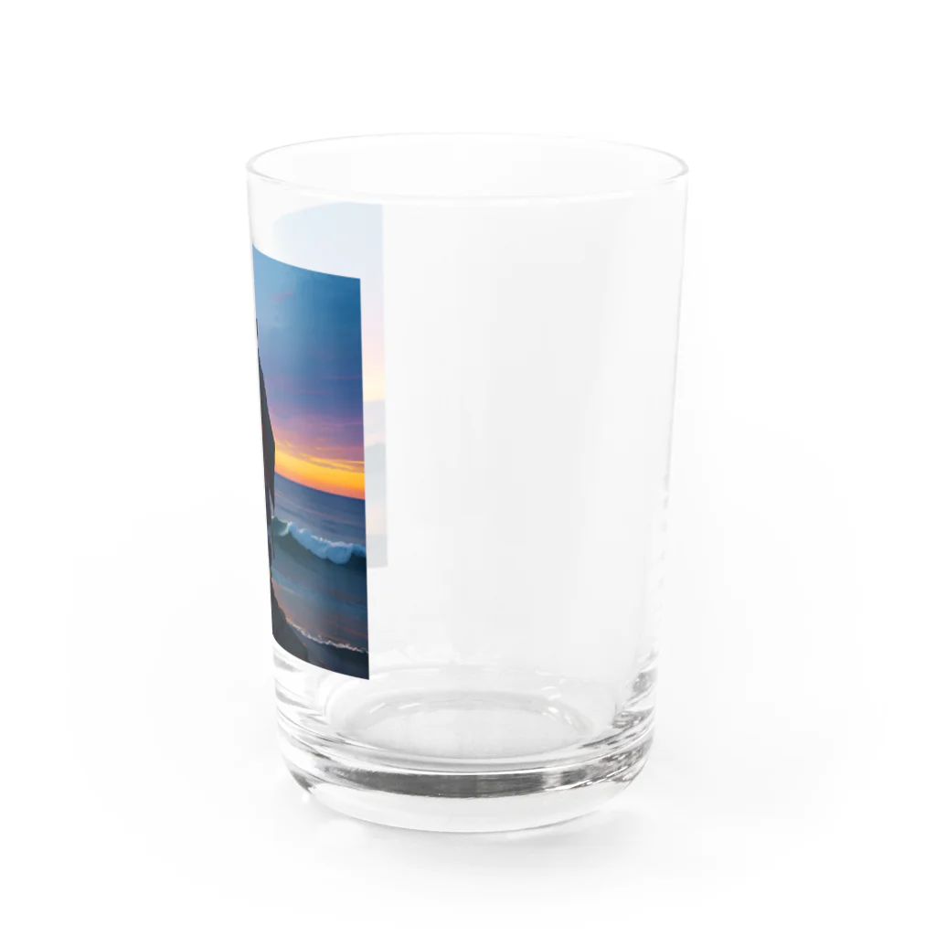 810aoの海の神 Water Glass :right