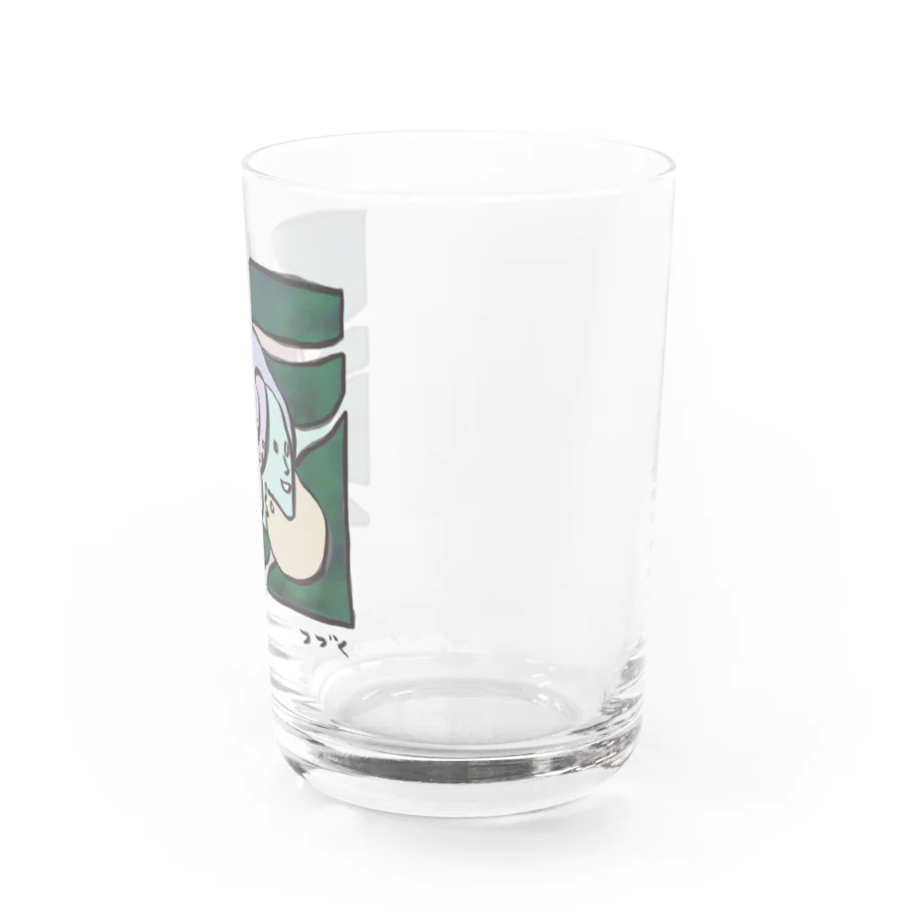 JINJIN_DRAMATIC_COMPANYのカルマくん Water Glass :right