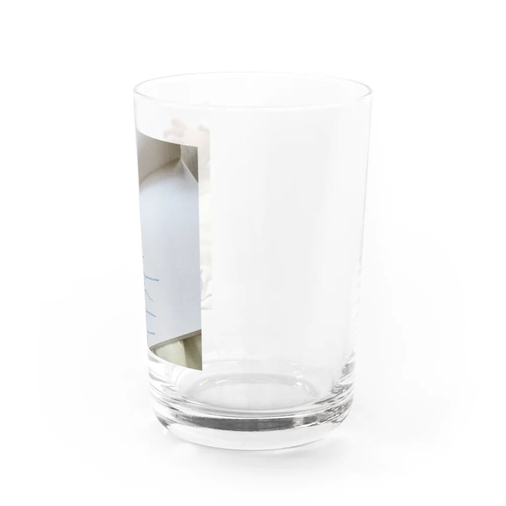 山の異次元チューリップ Water Glass :right