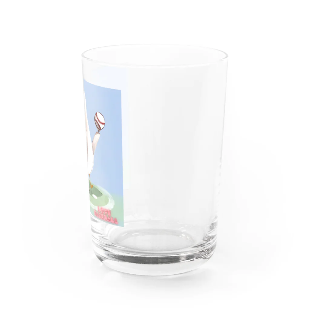 misakkeysの野球をする鴎 Water Glass :right