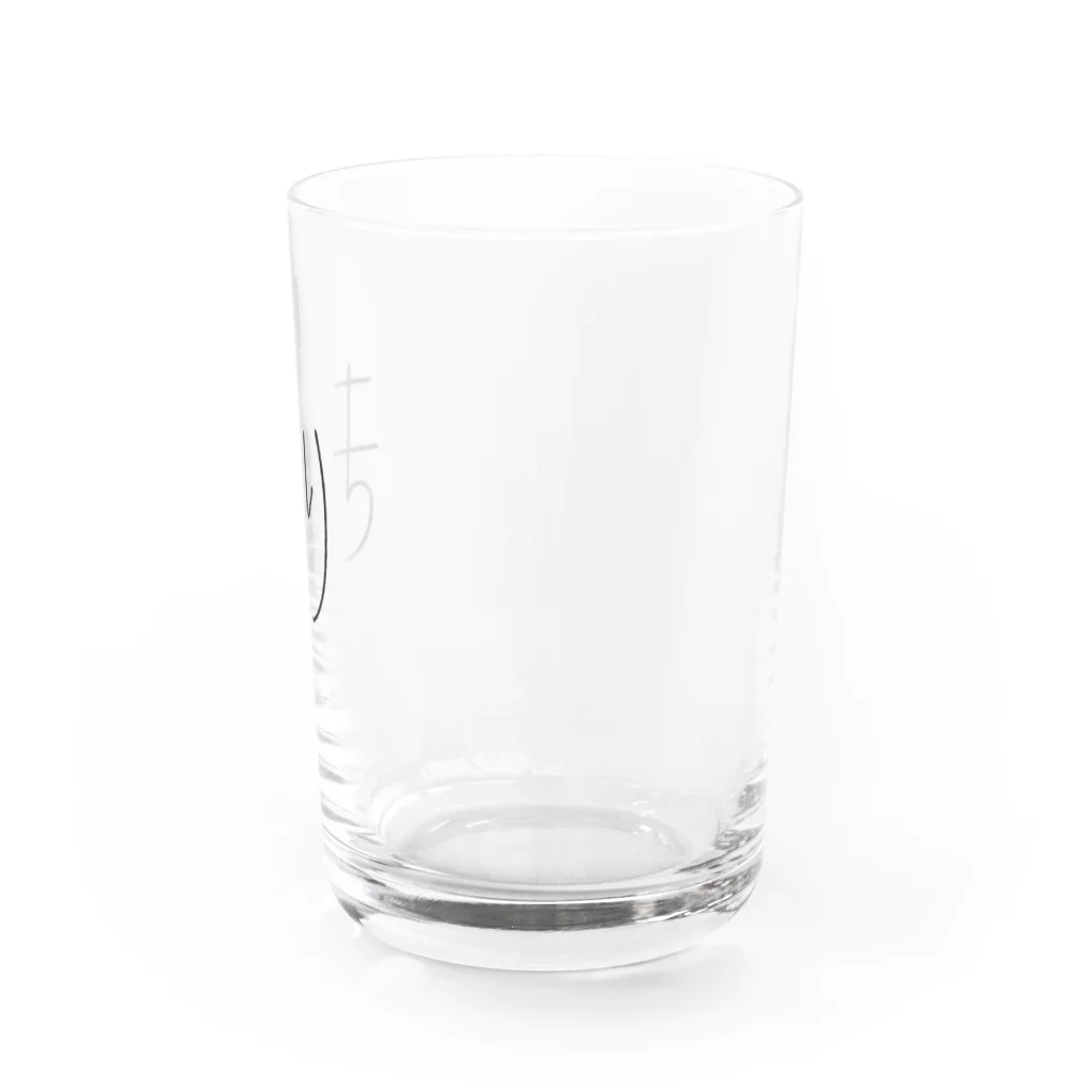 SIMPLE-TShirt-Shopのもち3 Water Glass :right