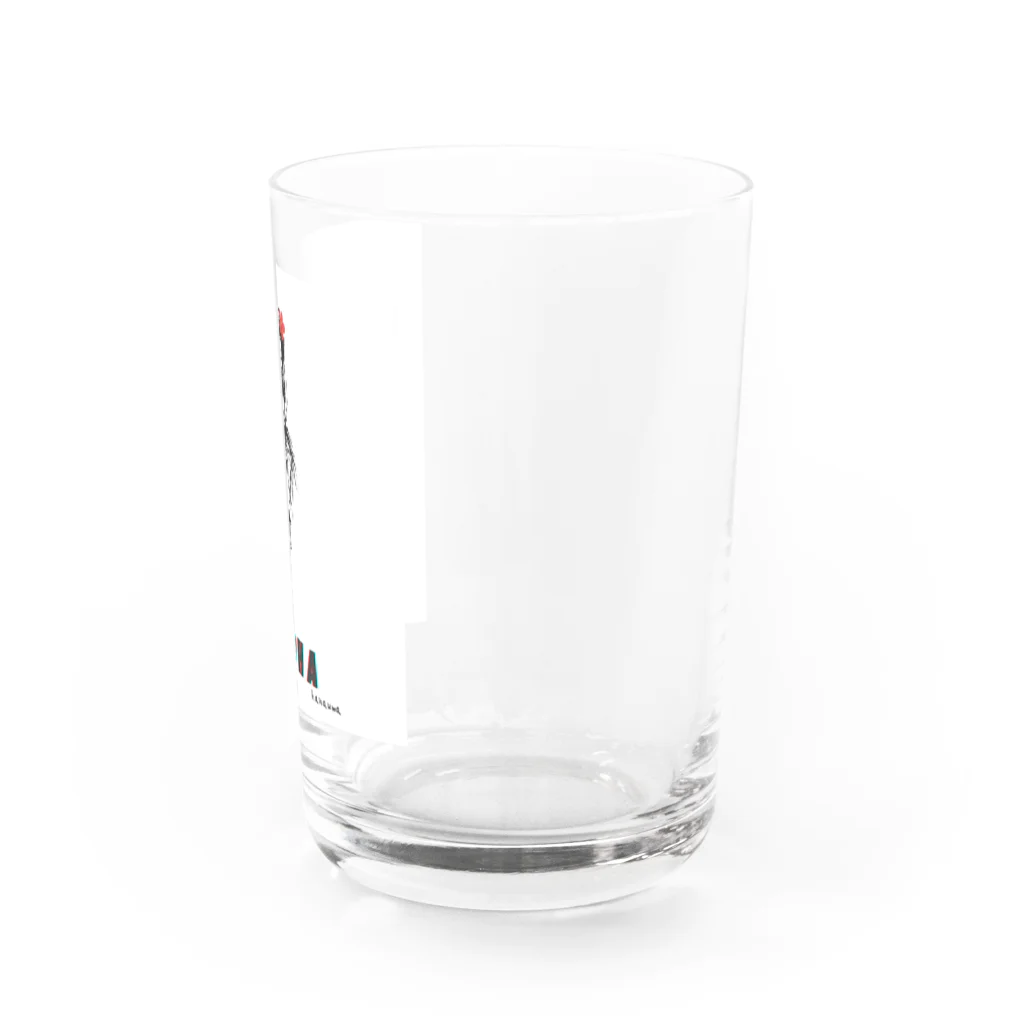 花馬〜Hanauma〜のハイビスカスのフラダンサー Water Glass :right