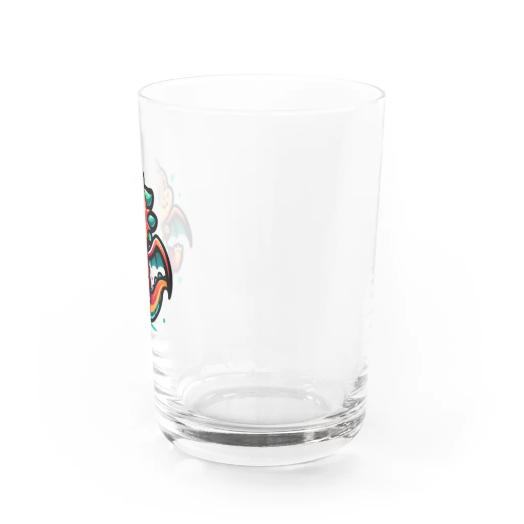 おさんぽドラ子のおさんぽドラゴンのドラ子 Water Glass :right