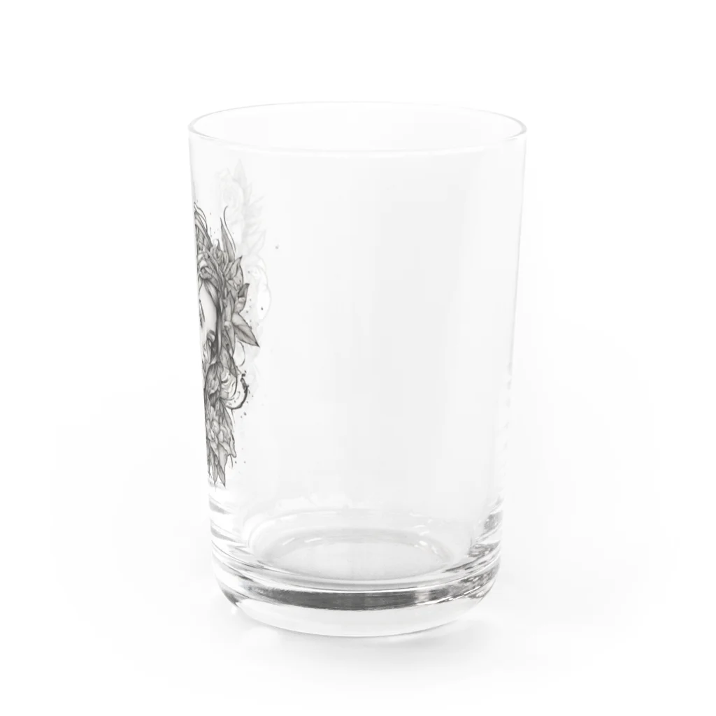 エスティーの美しい女性 Water Glass :right