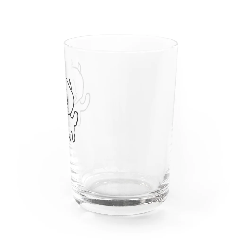 PAPOPINのかわいい宇宙人 Water Glass :right