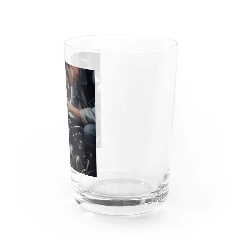 GROUND-WORKSのバイク整備 Water Glass :right