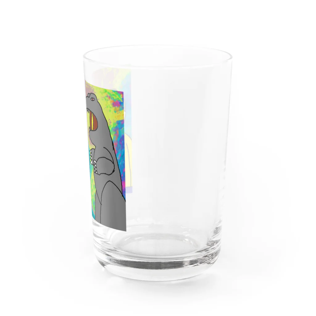 🇪🇪トロオドン🇪🇪のゴジラジオ Water Glass :right