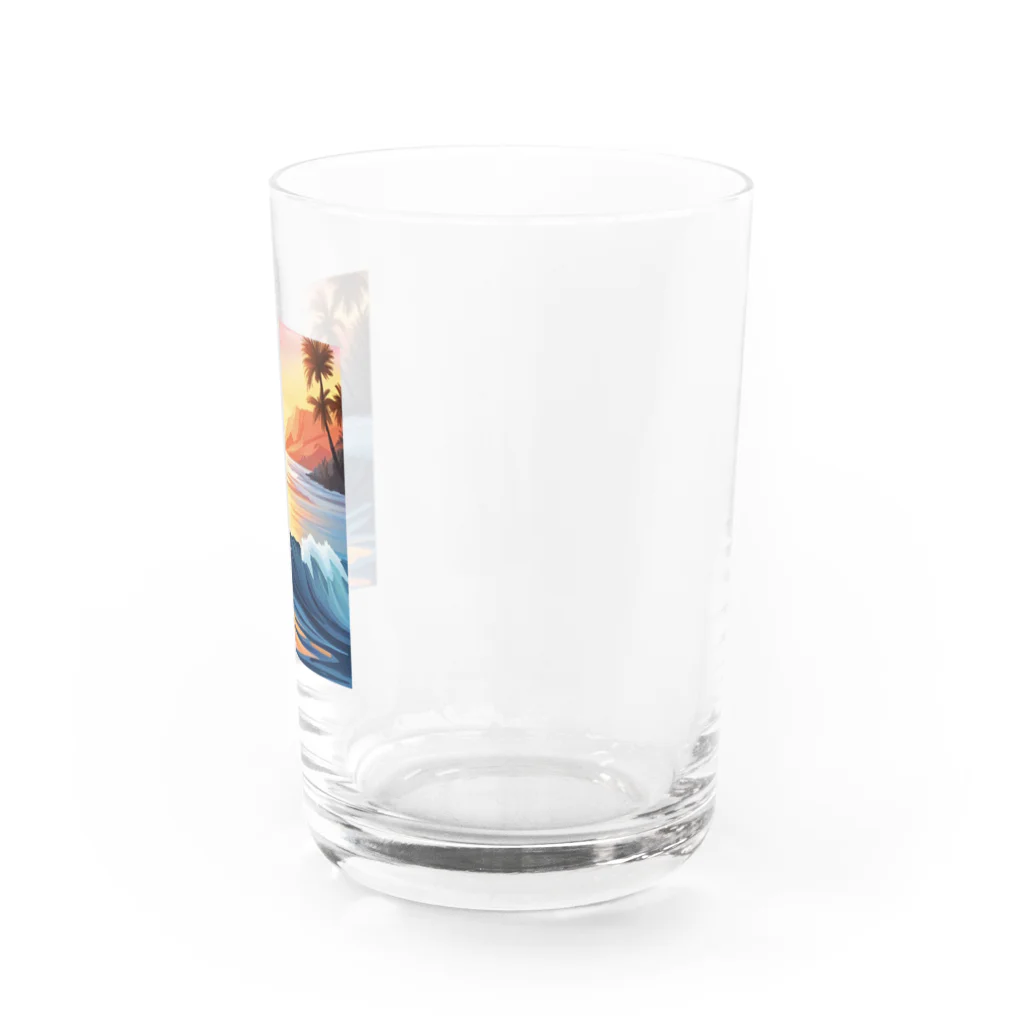 Luminaのラストウェーブ Water Glass :right