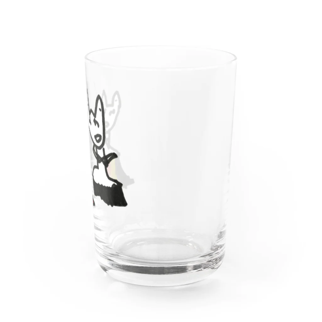 BWfamilyのおやまのきつねのおんなのこ Water Glass :right