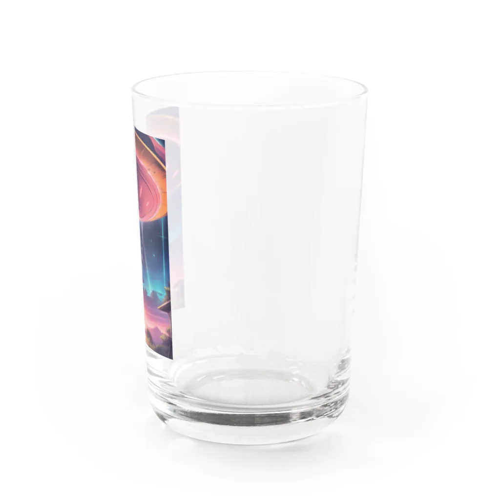 ParadigmStar　パラダイムスターのUFOに遭遇!? 不思議な猫のキャトルミューティレーション！👽🐱✨ Water Glass :right