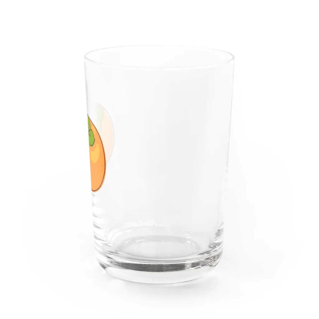 kudamono_fruits0730のかき Water Glass :right