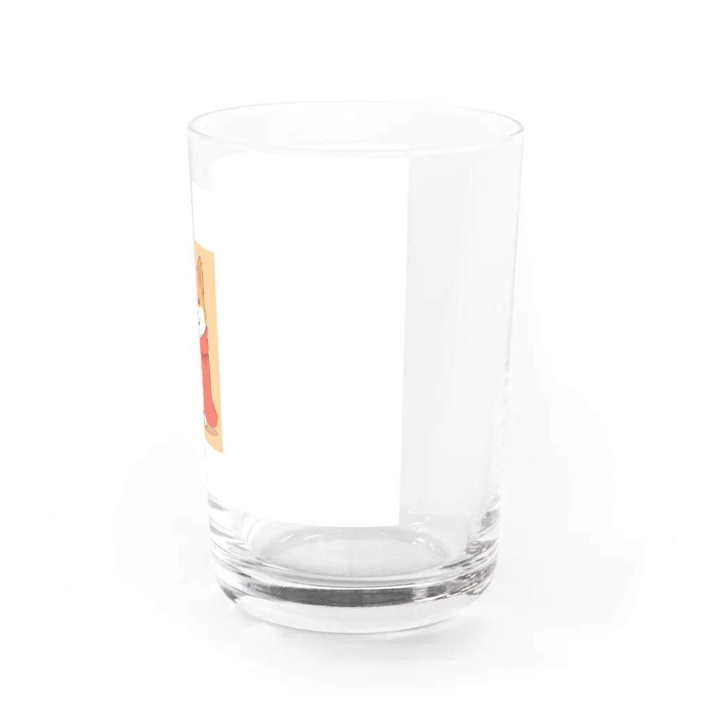 tetsuemonnの豆しばマントマン Water Glass :right