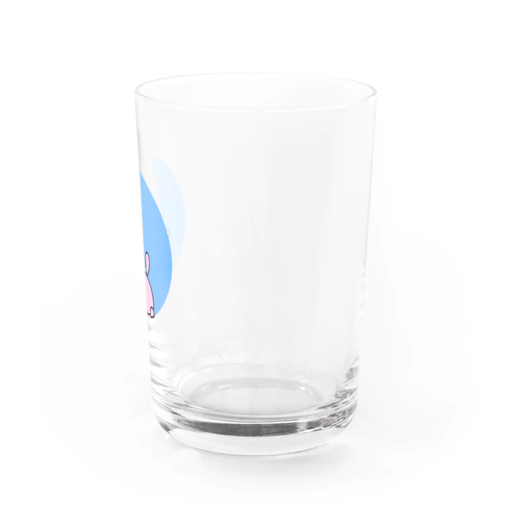 ぴののうさちゃん こんにちは Water Glass :right