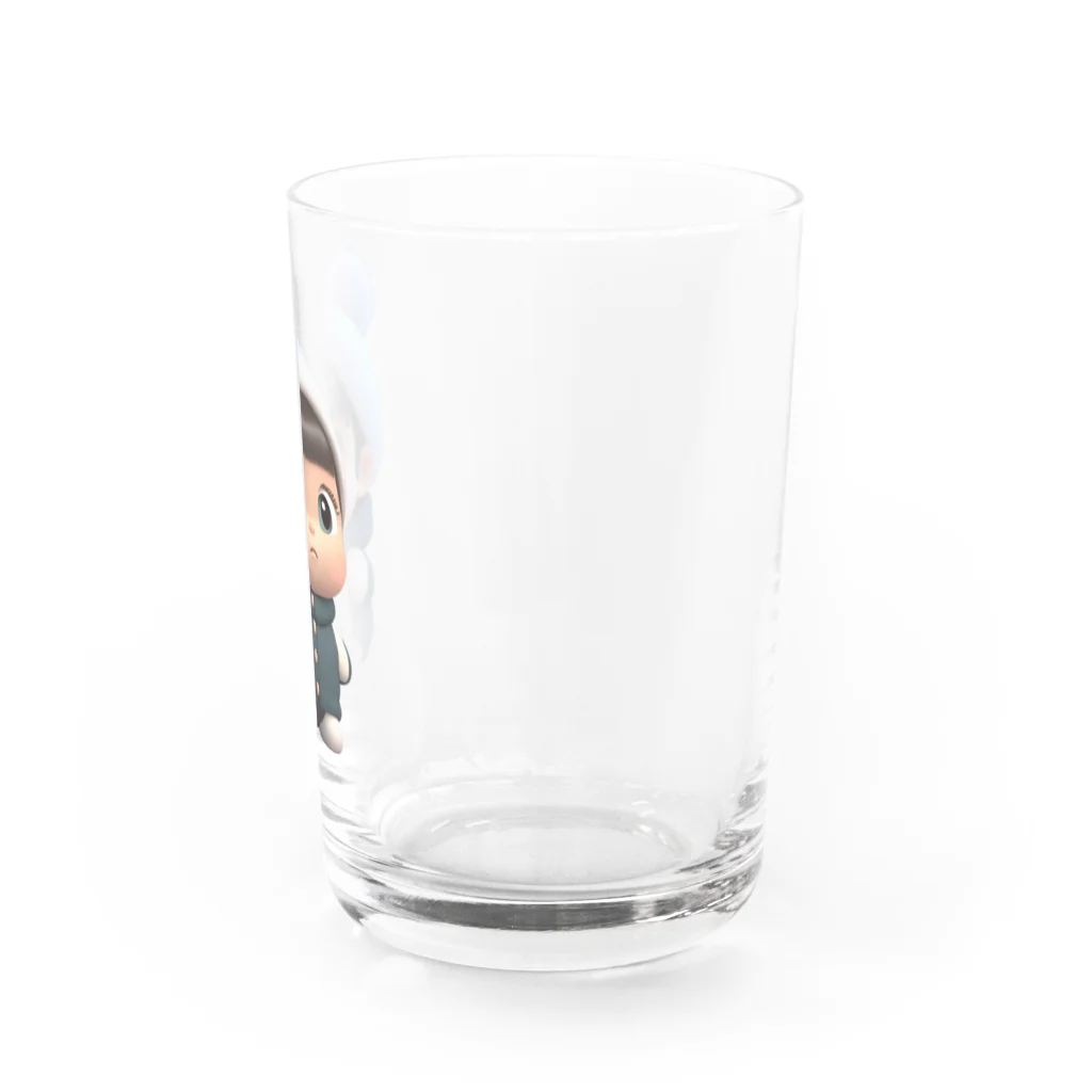 ぱんだまんの小さな男の子 Water Glass :right