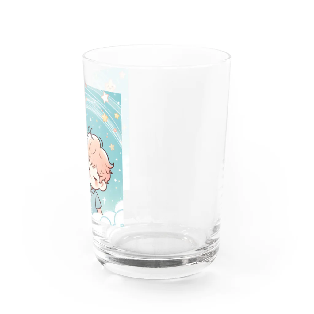 fujiの華の星の子ども Water Glass :right