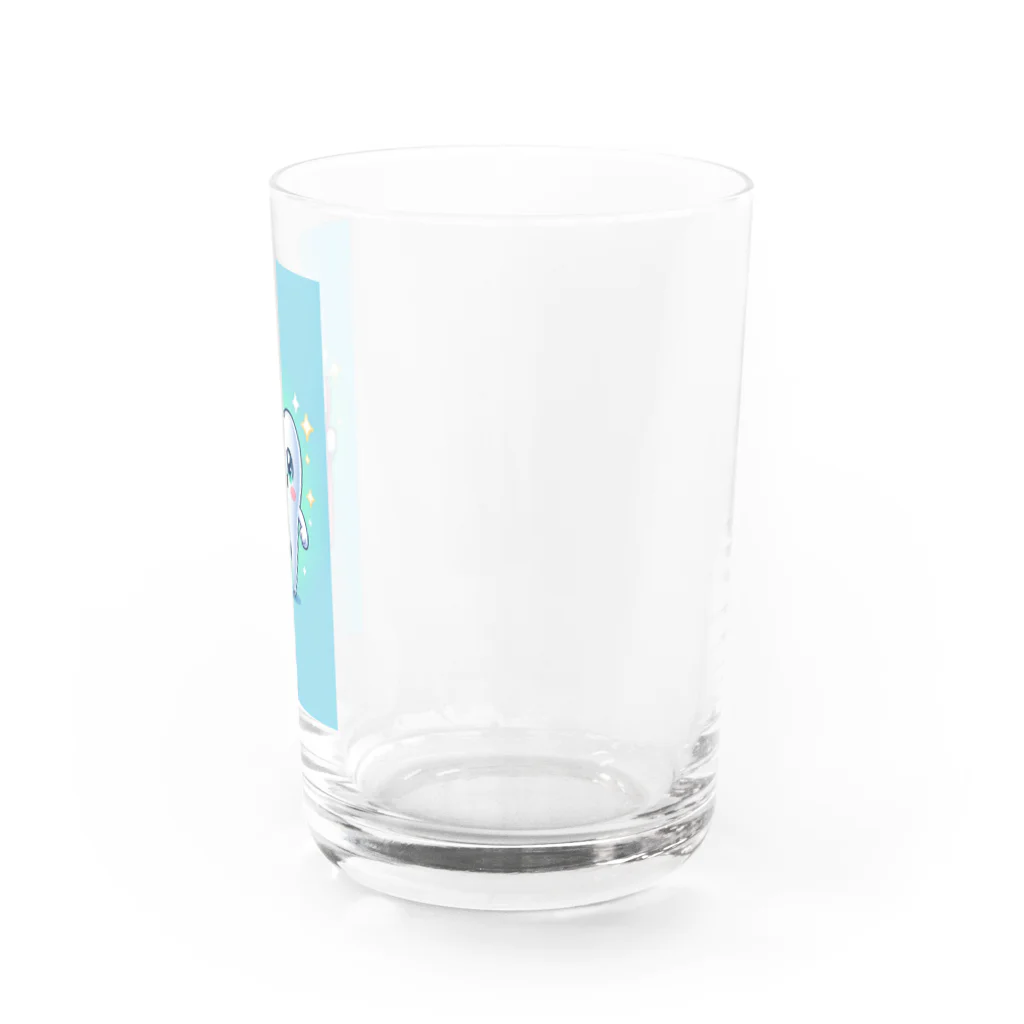 kuma310のカワイイ歯のキャラクターが登場！ Water Glass :right