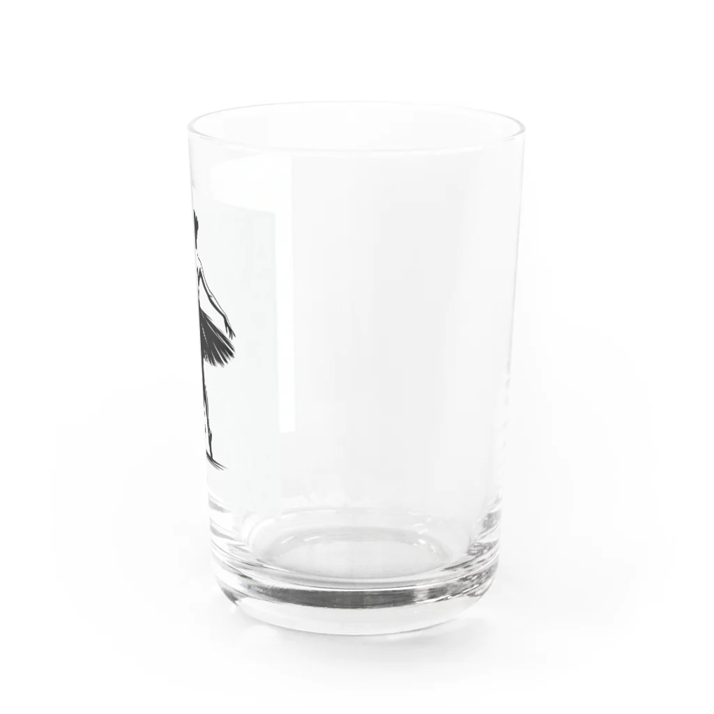 ポロムのおみせの私はバレリーナ Water Glass :right