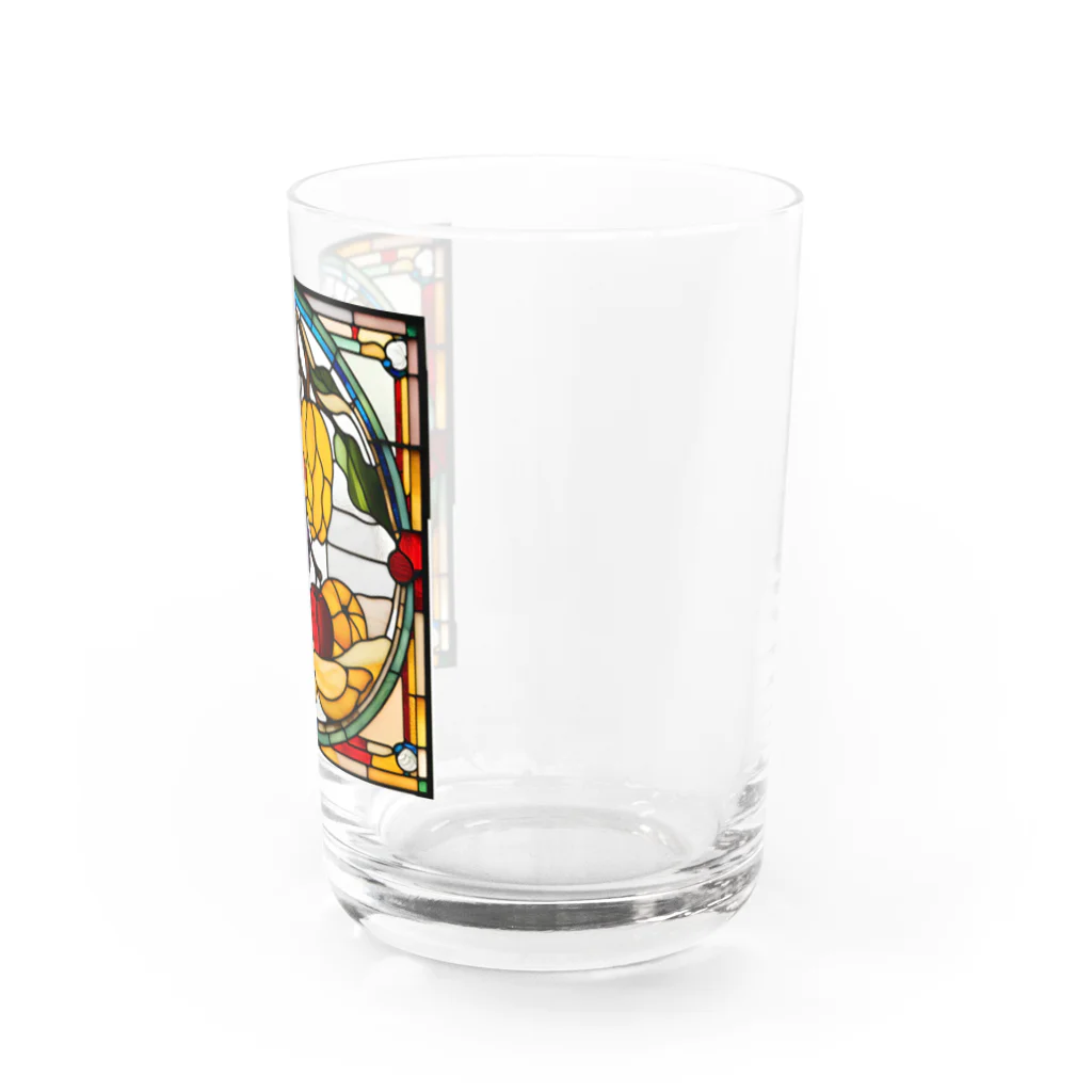 weatherの#4　ステンドグラス風　果物 Water Glass :right