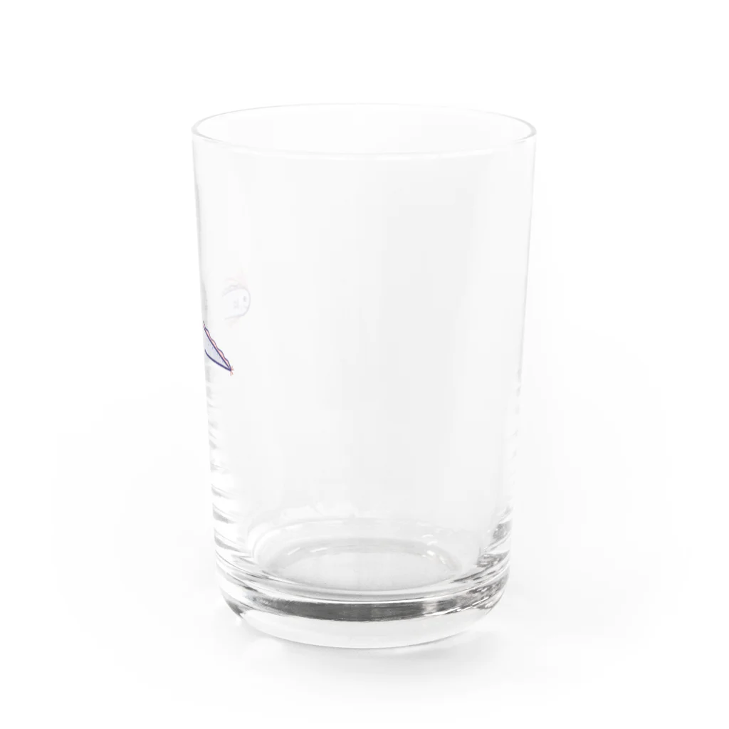 深海 なみ🪸深海グッズ🪸のリュウグウノツカイ(深海魚) Water Glass :right