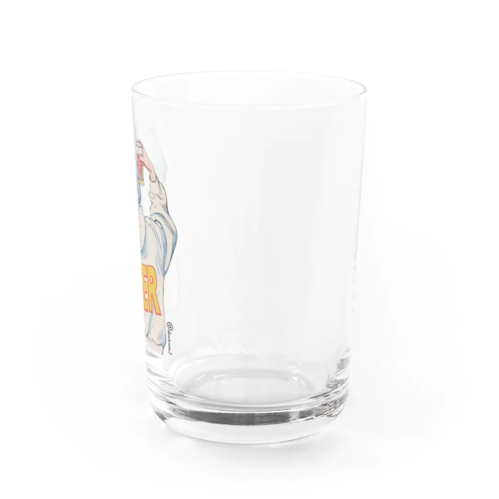 ビール姐さんのMAKO Water Glass :right