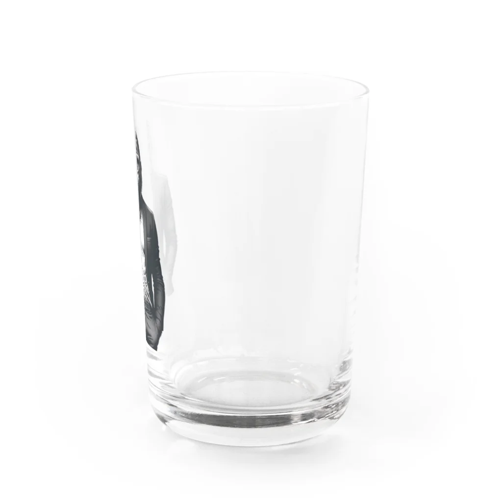 Pigイッヌのダンディーゴリ Water Glass :right