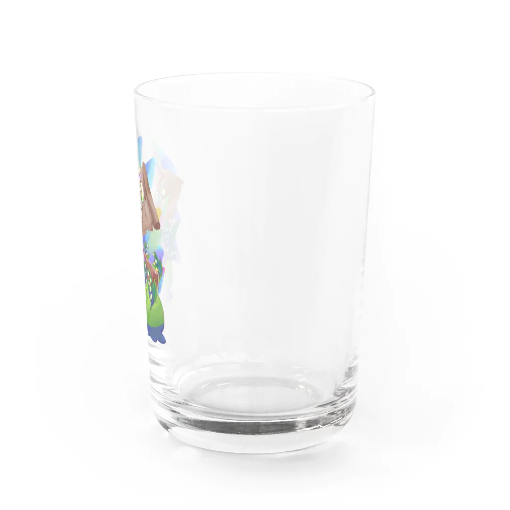 餅専門店のすずらんちゃん Water Glass :right