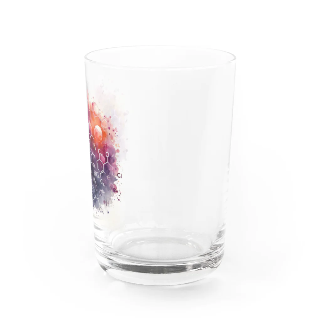 science closet（科学×ファッション）の惑星の化学反応式 Water Glass :right