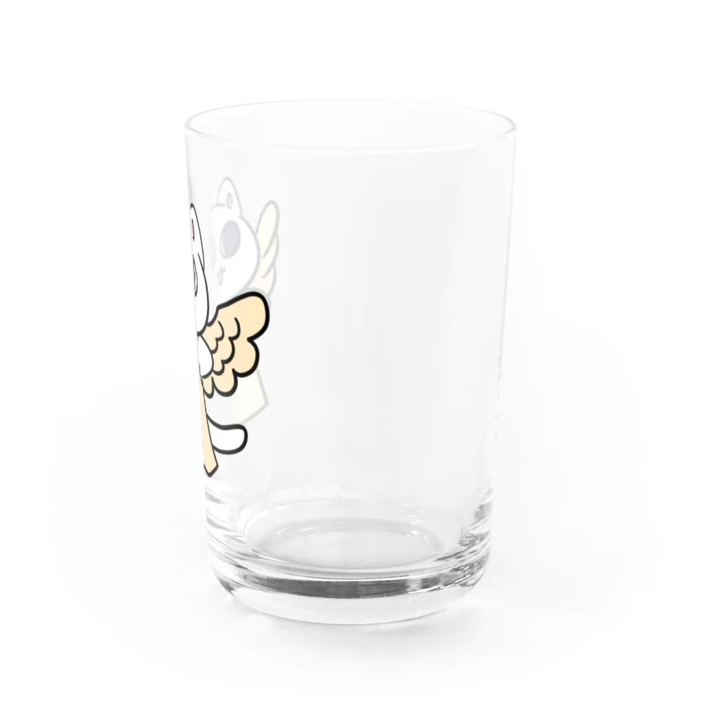 Animaru639のサモトラケのニャケ Water Glass :right