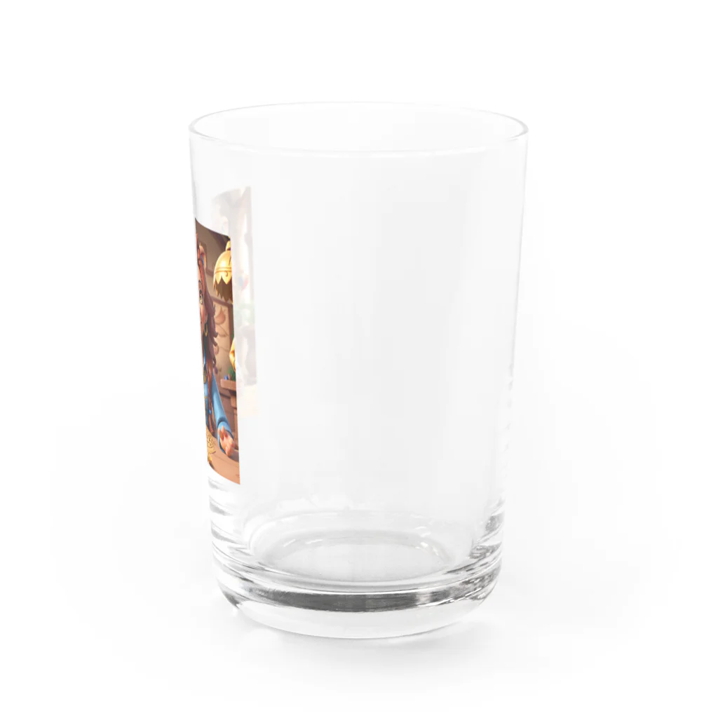 ichigatunの獅子座のれおちゃん　コンプリート１２キャラ Water Glass :right