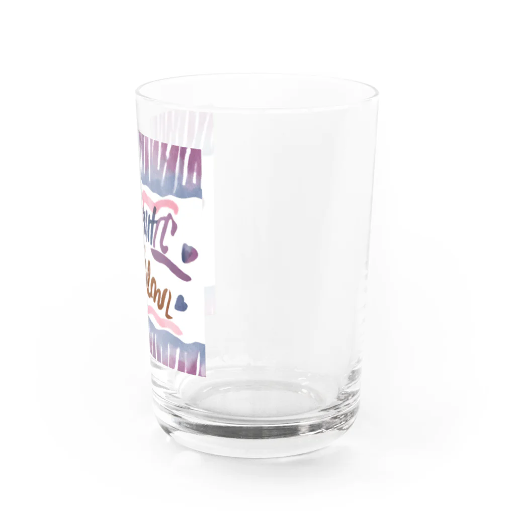 ai美女ショップのキュートでクールなアメリカン🇺🇸 Water Glass :right