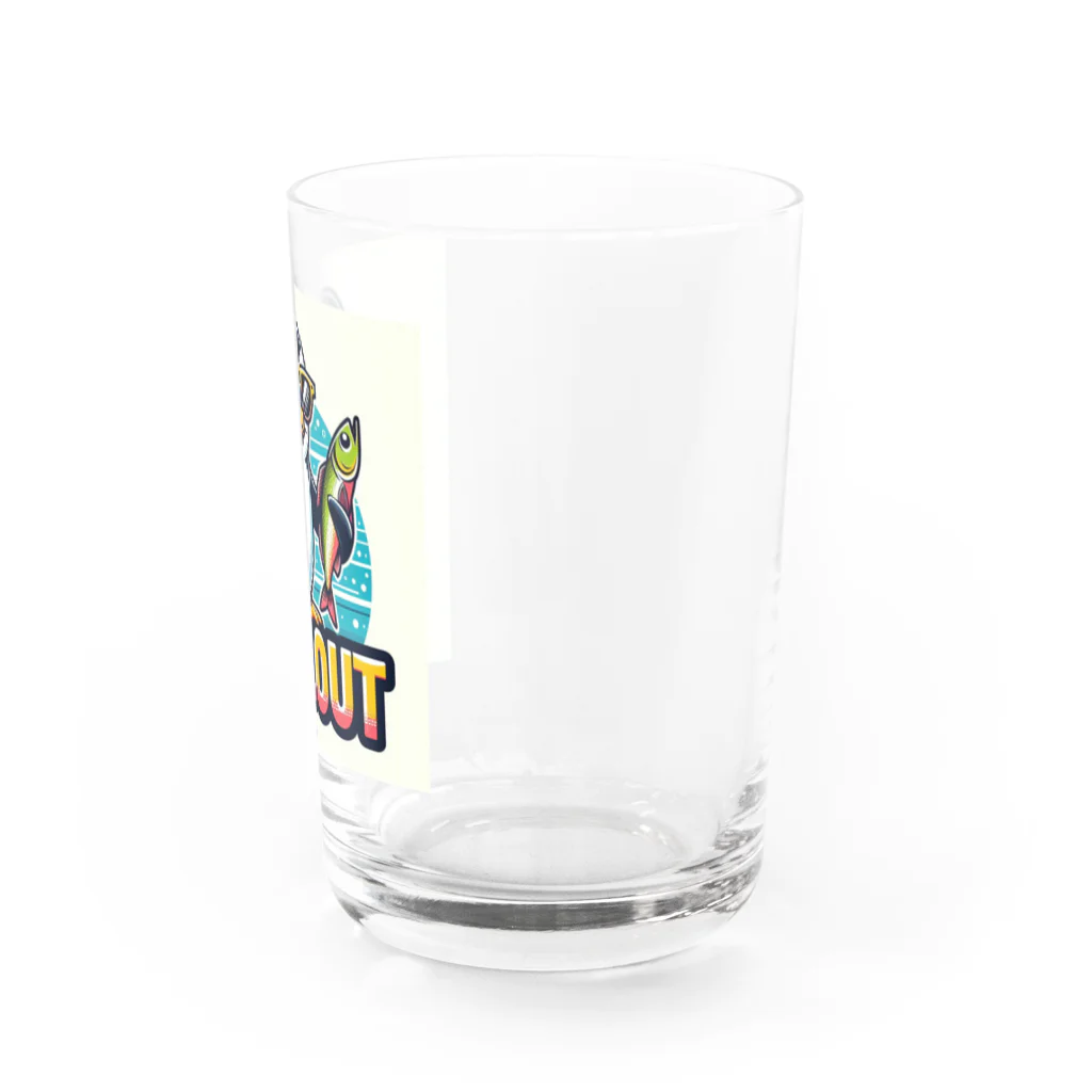 syankusunoboushi7のかっこいいペンギン Water Glass :right