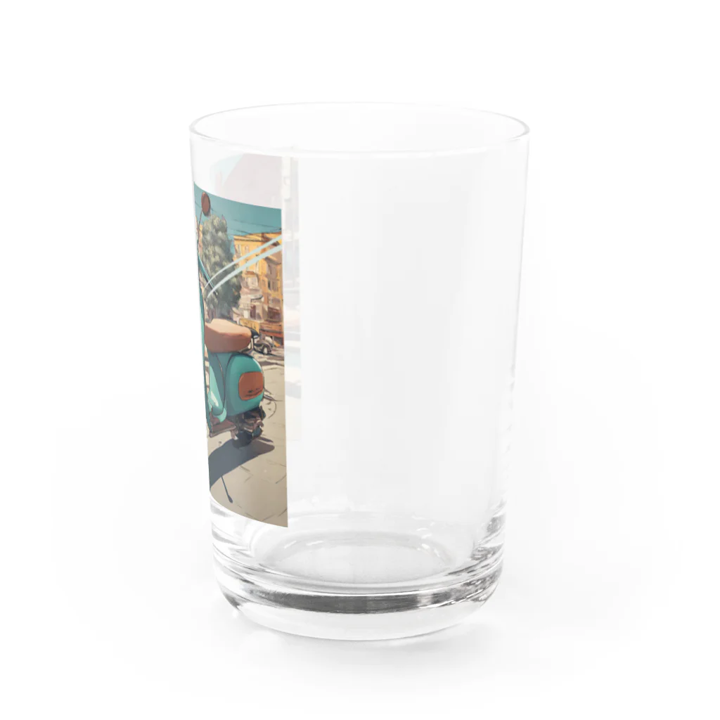 d-cuteのスクーターでお出かけしよう Water Glass :right