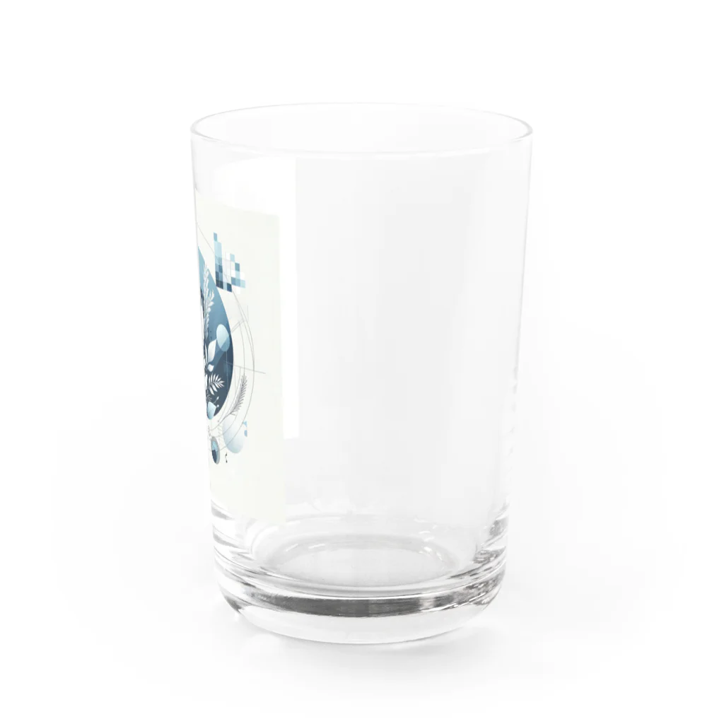 BochiBoochi-walkerのジオメトリーA25 Water Glass :right