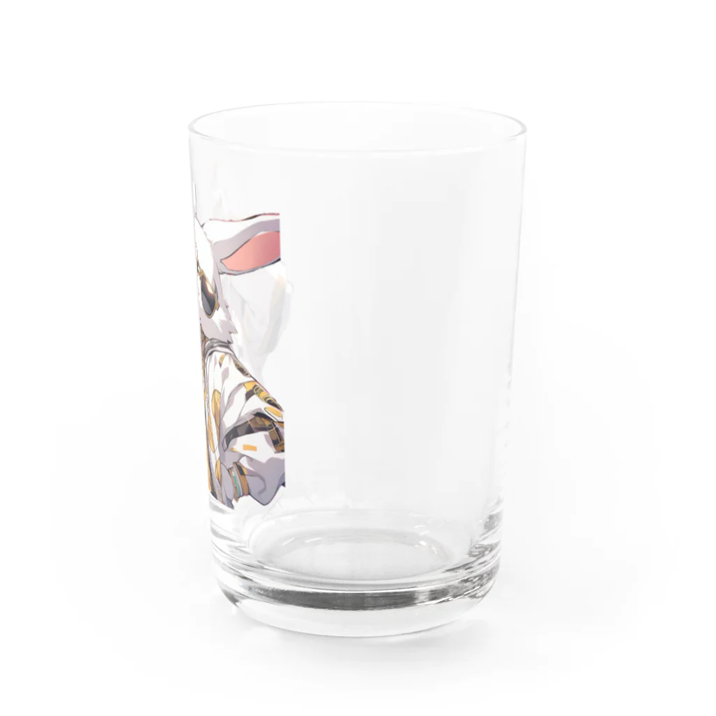*˚𝔑𝔶𝔲𝔫𝔤𝔢𝔩𝔰 𝔰𝔥𝔬𝔭のヒップホップアニマルズ ウサギ Water Glass :right