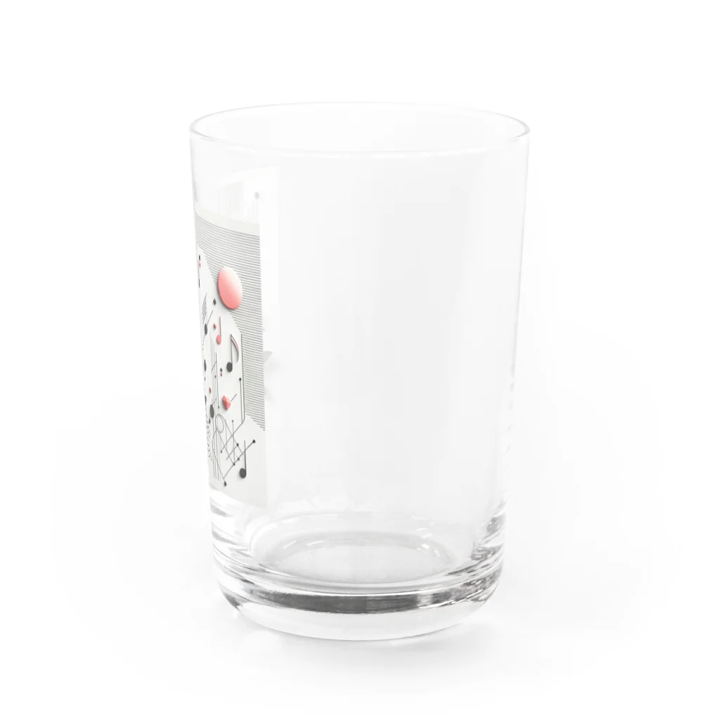 BochiBoochi-walkerのジオメトリーA45 Water Glass :right