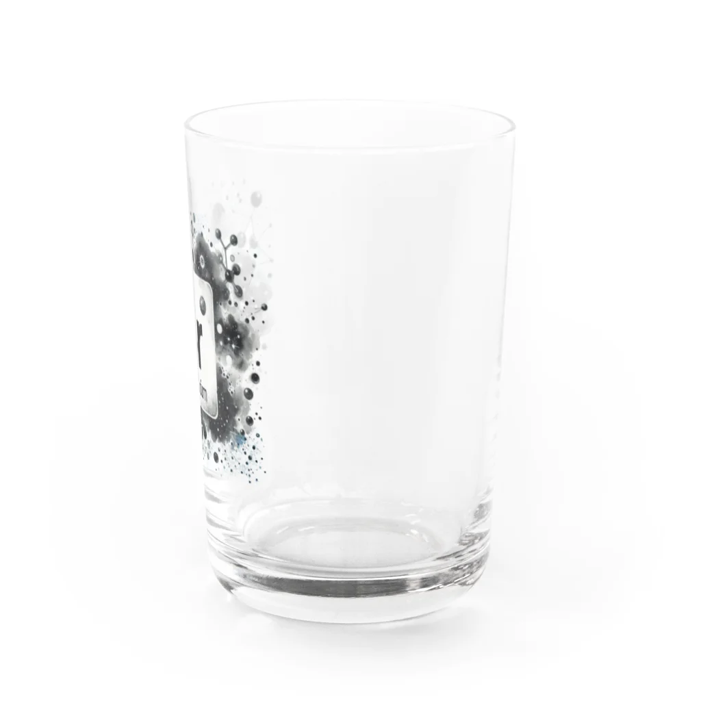 science closet（科学×ファッション）の元素シリーズ　~ストロンチウム Sr~ Water Glass :right