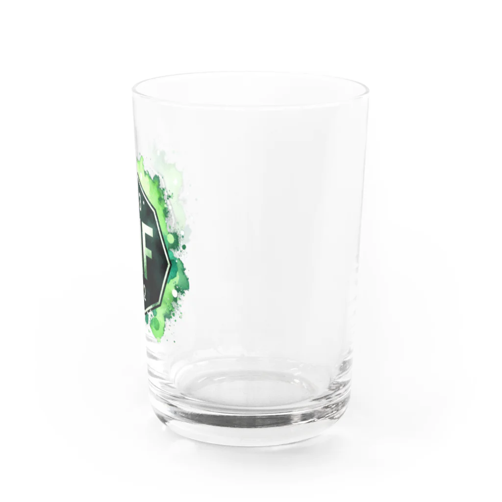 science closet（科学×ファッション）の元素シリーズ　~ハフニウム Hf~ Water Glass :right