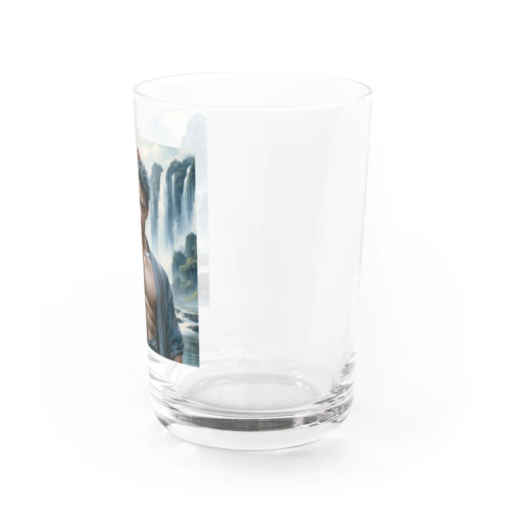 KyleのLGPTQを支持する筋肉マン Water Glass :right