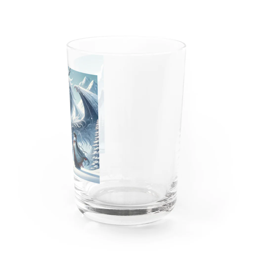 干支ショップの干支シリーズ　冬バージョン Water Glass :right