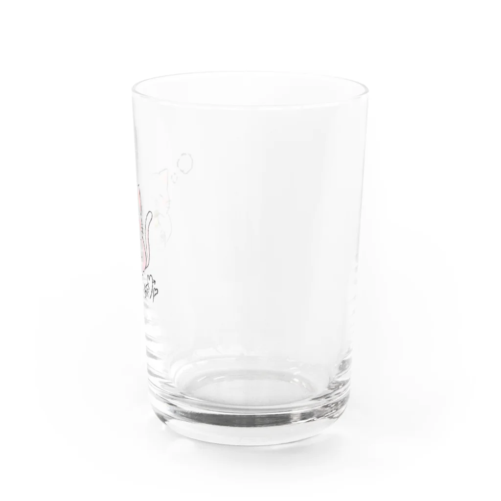 赤咲アタリ🎯のほっこりねこ。 Water Glass :right