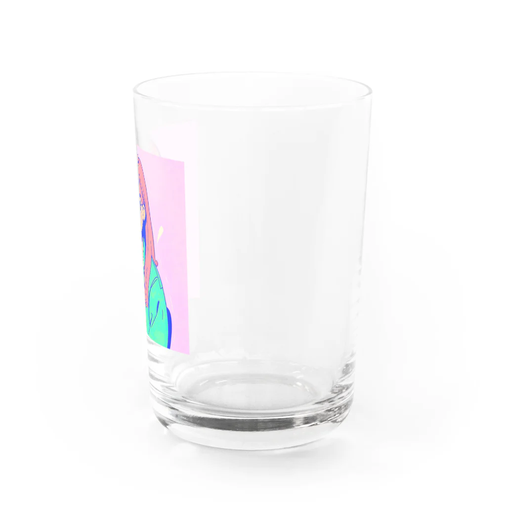 東京Vivid Girlsのネオンちゃん Water Glass :right