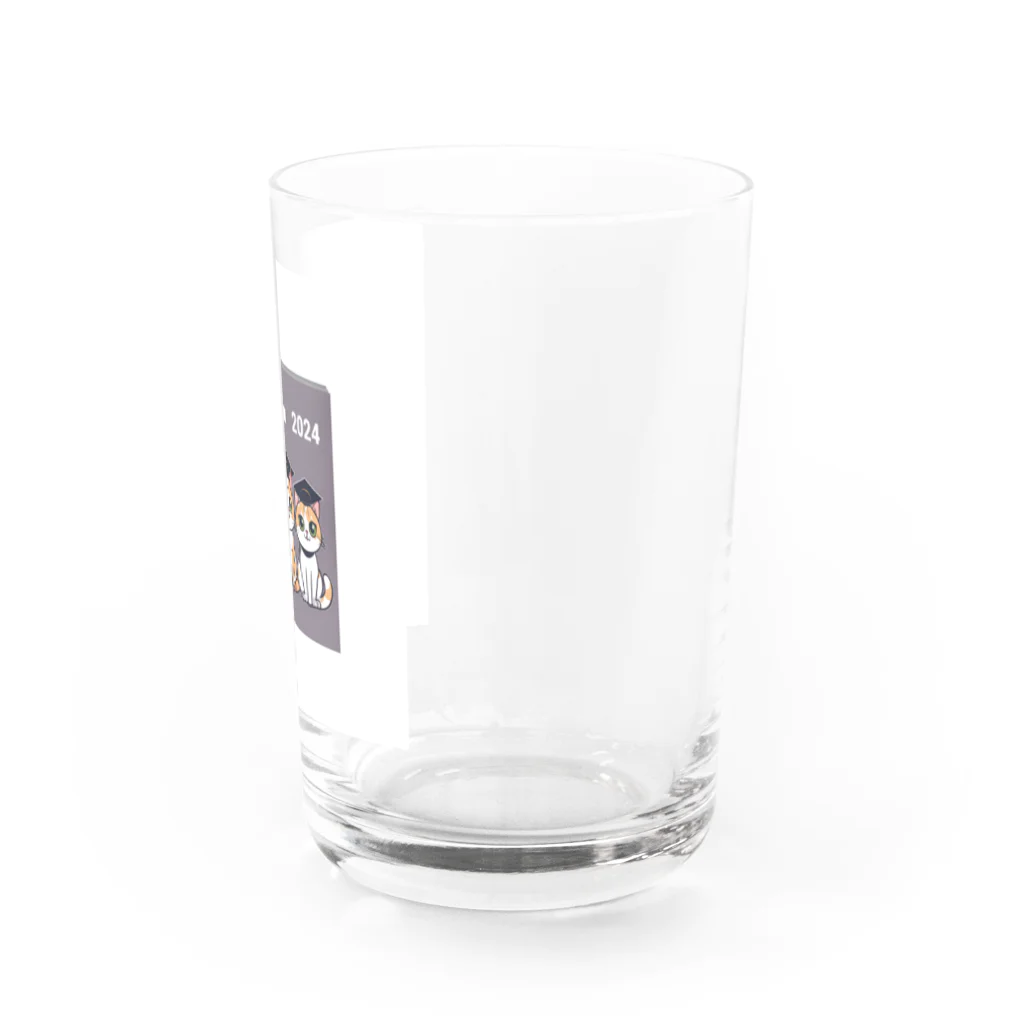 Tomo_Bluebellの猫　卒業　2024　卒業旅行 Water Glass :right