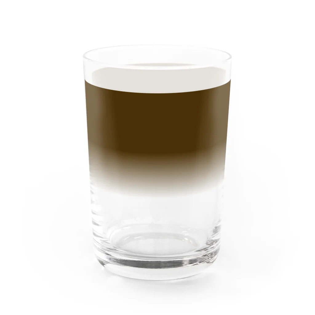 路地裏のおっちゃん屋のカフェオレグラス Water Glass :right