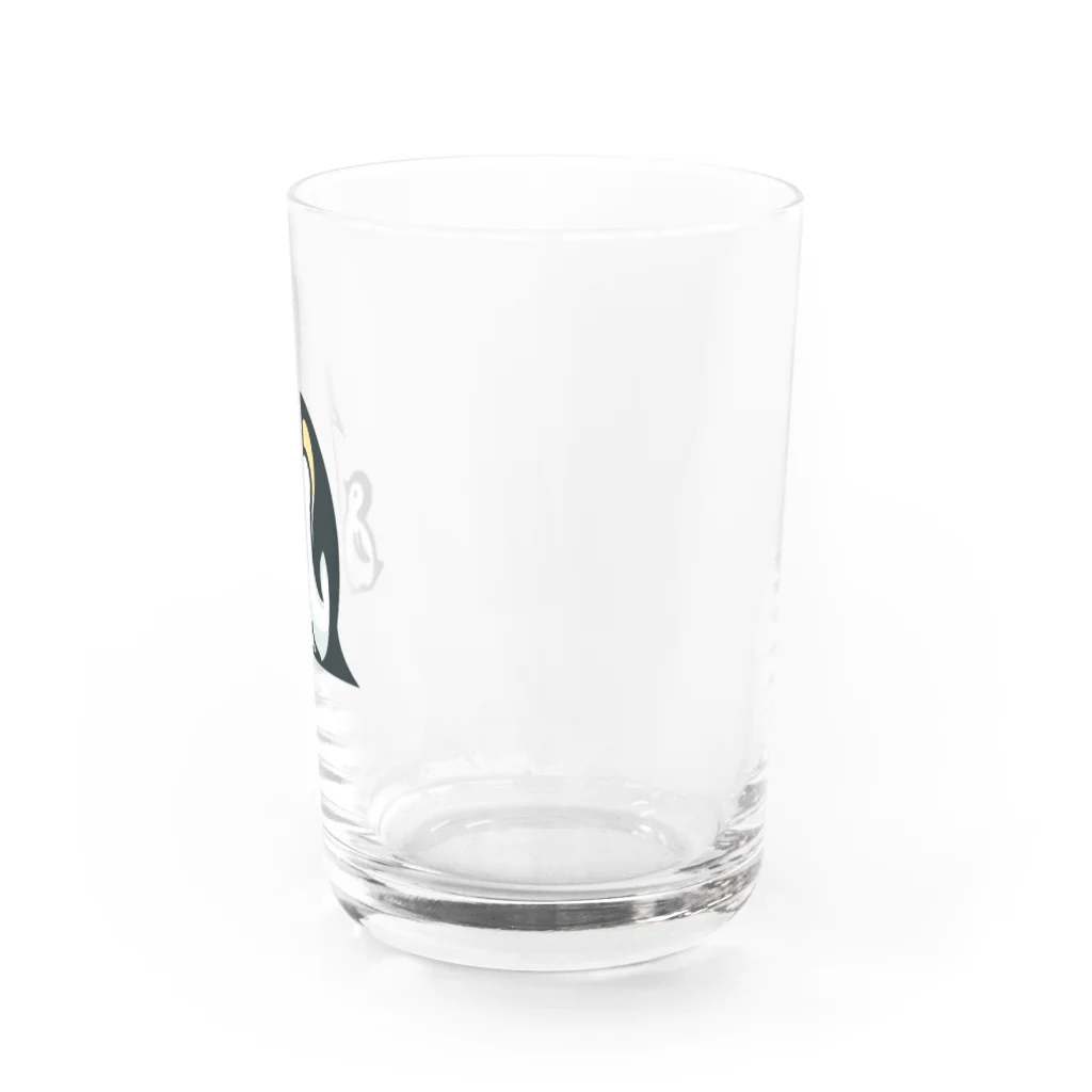 もふもふの森のペンギンのおやこ Water Glass :right