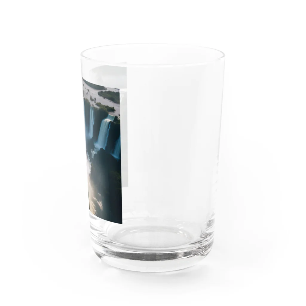 metametamonnのアルゼンチンのイグアスの滝 Water Glass :right