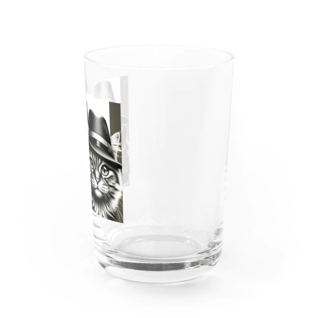 lblのゴッドファーザーな犬と猫 Water Glass :right